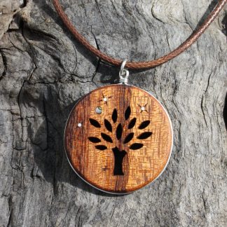 Celtic tree pendant